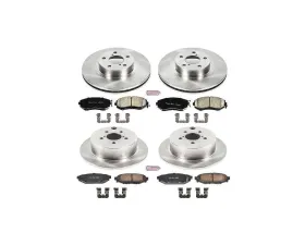Power Stop Autospecialty Brake Kit Front & Rear Subaru Impreza 2012-2016