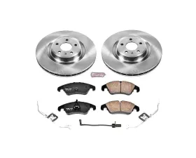 Power Stop Autospecialty Brake Kit Front Audi S4 2010-2011