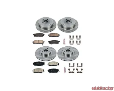 Power Stop Autospecialty Brake Kit Front & Rear Scion FR-S 2013-2016 - KOE6164