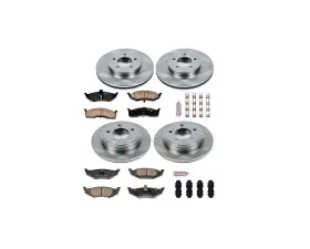 Power Stop Autospecialty Brake Kit Front & Rear Chrysler Concorde 1998-2004
