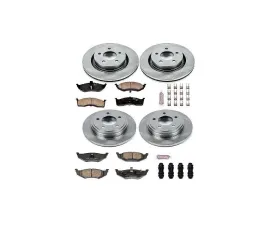 Power Stop Autospecialty Brake Kit Front & Rear Chrysler Concorde 2000-2004