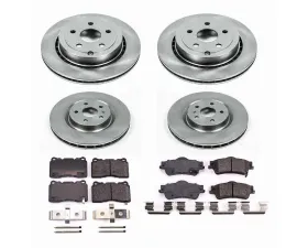 Power Stop Autospecialty Brake Kit Front & Rear Pontiac G8 2009