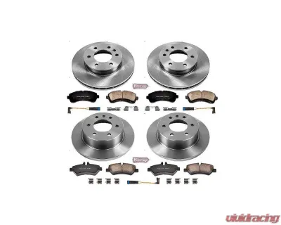 Power Stop Autospecialty Brake Kit Front & Rear Dodge Sprinter 3500 2007-2009 - KOE6233