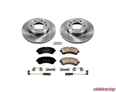 Power Stop Autospecialty Brake Kit Front Dodge Sprinter 3500 2007-2009 - KOE6234