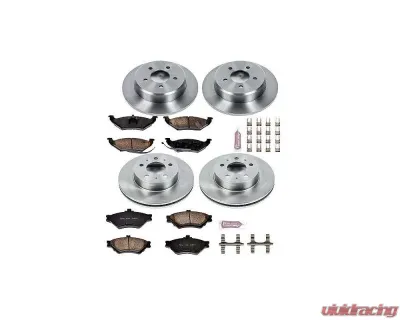 Power Stop Autospecialty Brake Kit Front & Rear Ford Crown Victoria 1995 - KOE6256