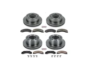 Power Stop Autospecialty Brake Kit Front & Rear Chevrolet Silverado 2500 HD 2012-2014