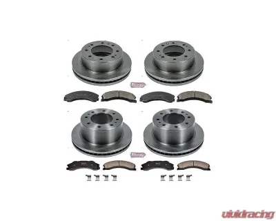 Power Stop Autospecialty Brake Kit Front & Rear Chevrolet Silverado 2500 HD 2012-2014 - KOE6259