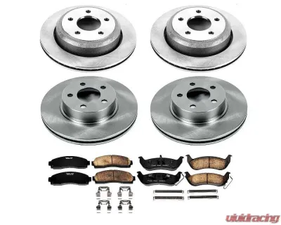 Power Stop Autospecialty Brake Kit Front & Rear Ford Ranger 2010-2011 - KOE6273