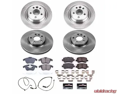 Power Stop Autospecialty Brake Kit Front & Rear Land Rover Range Rover Evoque 2012-2015 - KOE6276