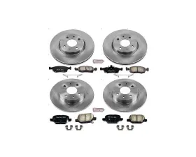 Power Stop Autospecialty Brake Kit Front & Rear Fiat 500 2012-2018