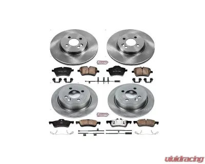 Power Stop Autospecialty Brake Kit Front & Rear Mini Cooper 2007-2008 - KOE6299