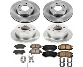 Power Stop Autospecialty Brake Kit Front & Rear Kia Soul 2010-2011