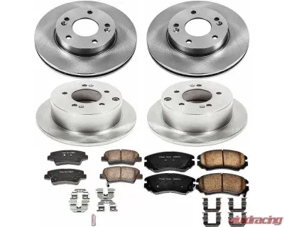 Power Stop Autospecialty Brake Kit Front & Rear Kia Soul 2010-2011 - KOE6310