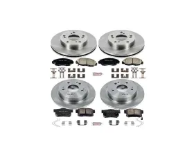 Power Stop Autospecialty Brake Kit Front & Rear Honda Civic 2012