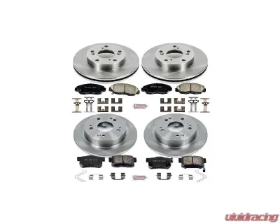 Power Stop Autospecialty Brake Kit Front & Rear Honda Civic 2012 - KOE6320