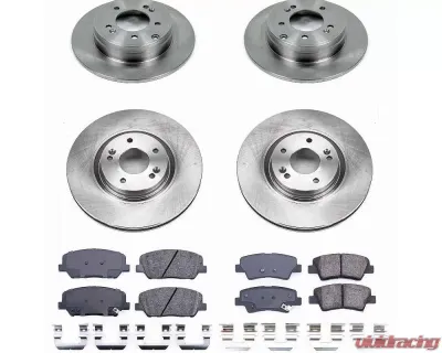 Power Stop Autospecialty Brake Kit Front & Rear Kia Optima 2011-2015 - KOE6325