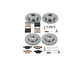 Power Stop Autospecialty Brake Kit Front & Rear Mercedes-Benz C230 1999-2000