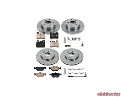 Power Stop Autospecialty Brake Kit Front & Rear Mercedes-Benz C230 1999-2000 - KOE6343
