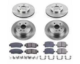 Power Stop Autospecialty Brake Kit Front & Rear Toyota Avalon 1998-1999