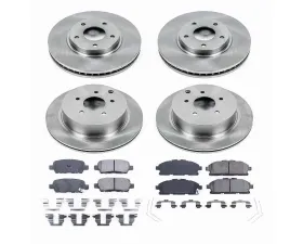 Power Stop Autospecialty Brake Kit Front & Rear Nissan Quest 2011-2017