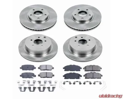 Power Stop Autospecialty Brake Kit Front & Rear Nissan Quest 2011-2017 - KOE6361