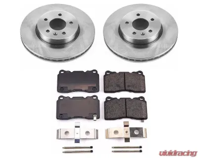 Power Stop Autospecialty Brake Kit Front Cadillac ATS 2013-2018 - KOE6389