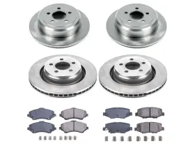 Power Stop Autospecialty Brake Kit Front & Rear Dodge Nitro 2009-2011