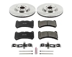 Power Stop Autospecialty Brake Kit Front Ford Mustang 2013-2014
