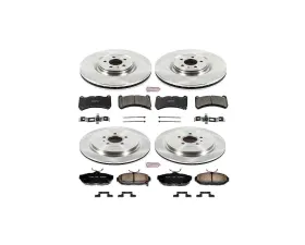 Power Stop Autospecialty Brake Kit Front & Rear Ford Mustang 2013-2014