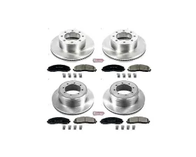 Power Stop Autospecialty Brake Kit Front & Rear Ford F-350 Super Duty 2013-2019