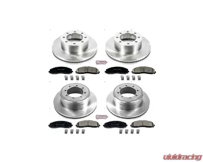 Power Stop Autospecialty Brake Kit Front & Rear Ford F-350 Super Duty 2013-2019 - KOE6404