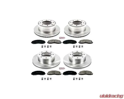 Power Stop Autospecialty Brake Kit Front & Rear Ford F-250 Super Duty 2013-2019 - KOE6405
