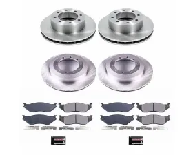Power Stop Autospecialty Brake Kit Front & Rear Ford E-450 Super Duty 2002-2004