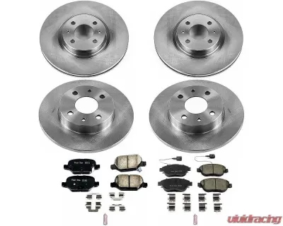 Power Stop Autospecialty Brake Kit Front & Rear Fiat 500 2012-2018 - KOE6427
