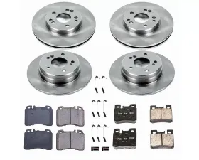 Power Stop Autospecialty Brake Kit Front & Rear Mercedes-Benz 300CE 1990-1993