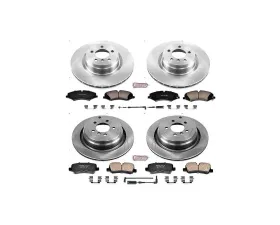 Power Stop Autospecialty Brake Kit Front & Rear Land Rover Range Rover 2010-2012
