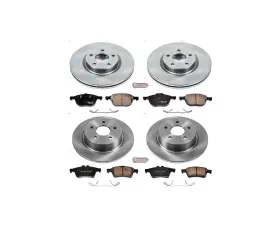 Power Stop Autospecialty Brake Kit Front & Rear Ford C-Max 2013-2017