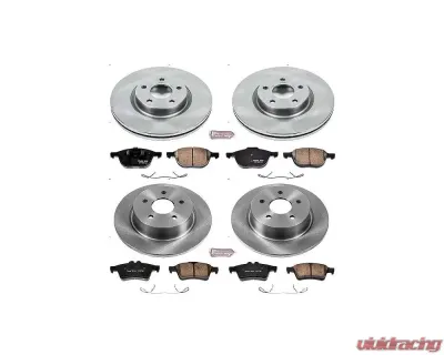 Power Stop Autospecialty Brake Kit Front & Rear Ford C-Max 2013-2017 - KOE6477