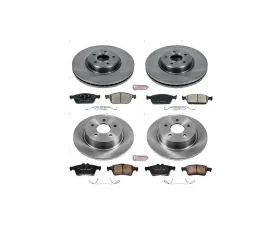 Power Stop Autospecialty Brake Kit Front & Rear Ford Escape 2013-2016