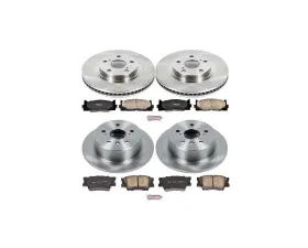 Power Stop Autospecialty Brake Kit Front & Rear Lexus ES300h 2013-2018