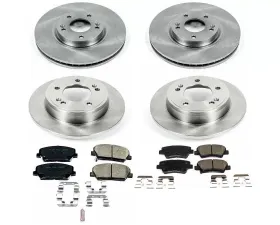 Power Stop Autospecialty Brake Kit Front & Rear Hyundai Veloster 2013-2015