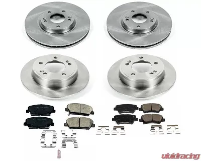 Power Stop Autospecialty Brake Kit Front & Rear Hyundai Veloster 2013-2015 - KOE6485