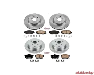 Power Stop Autospecialty Brake Kit Front & Rear Honda CR-V 2012-2016 - KOE6489