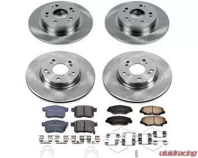 Power Stop Autospecialty Brake Kit Front & Rear Honda Accord 2013-2017 - KOE6491