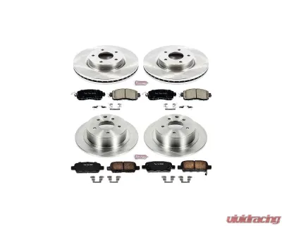 Power Stop Autospecialty Brake Kit Front & Rear Nissan Altima 2013-2018 - KOE6495