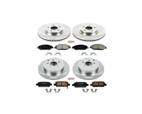 Power Stop Autospecialty Brake Kit Front & Rear Infiniti JX35 2013