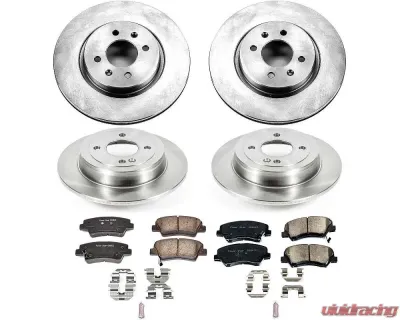 Power Stop Autospecialty Brake Kit Front & Rear Kia Rio 2012-2018 - KOE6500