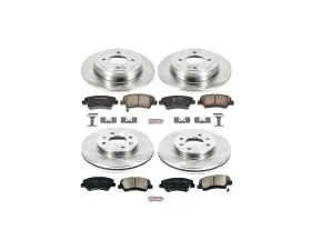Power Stop Autospecialty Brake Kit Front & Rear Hyundai Accent 2012-2018