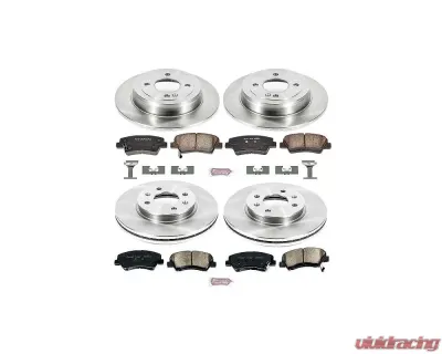 Power Stop Autospecialty Brake Kit Front & Rear Hyundai Accent 2012-2018 - KOE6509