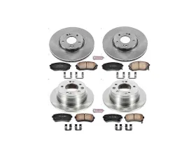 Power Stop Autospecialty Brake Kit Front & Rear Kia Sportage 2012-2016
